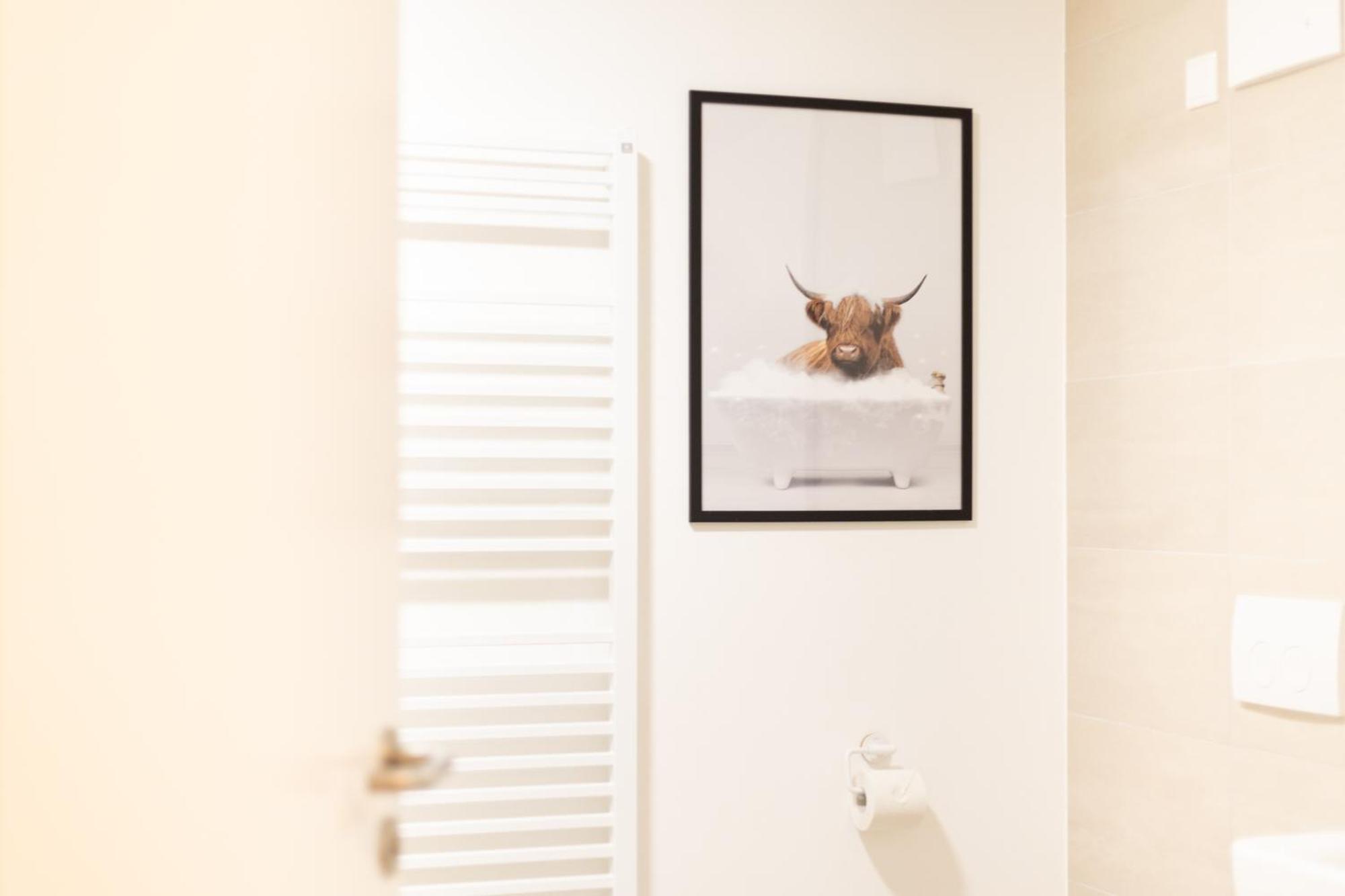 Ko-Living - Yellow Submarine Suite - Altstadt - Kueche - 2 Sz - Getrennte Betten - Bis 7 Gaeste Halle  Zewnętrze zdjęcie