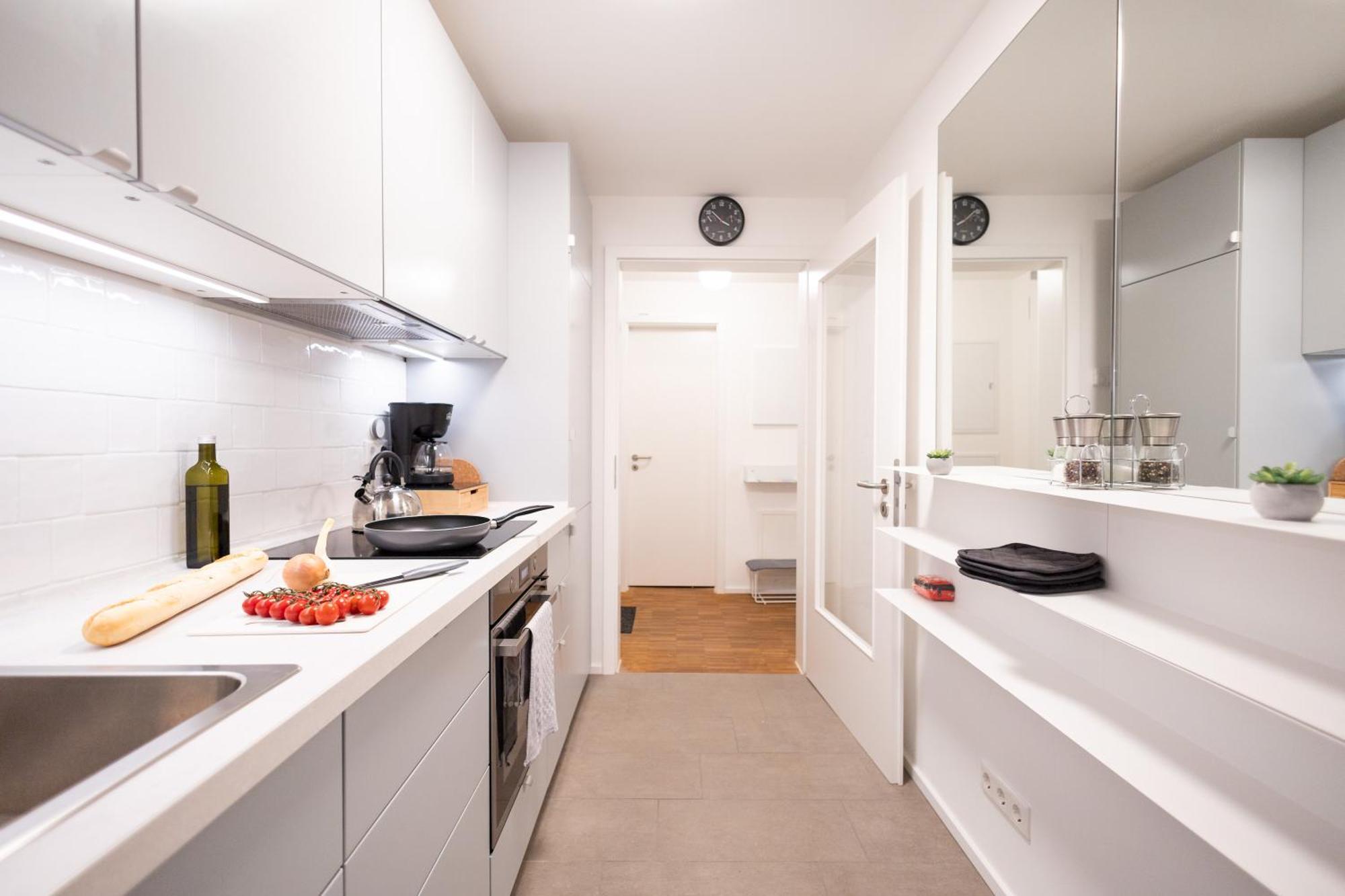 Ko-Living - Yellow Submarine Suite - Altstadt - Kueche - 2 Sz - Getrennte Betten - Bis 7 Gaeste Halle  Zewnętrze zdjęcie